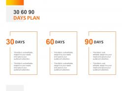 30 60 90 days plan c1070 ppt powerpoint presentation file format ideas