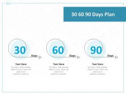 30 60 90 days plan c1123 ppt powerpoint presentation infographic template