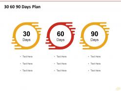 30 60 90 days plan c1219 ppt powerpoint presentation styles portrait