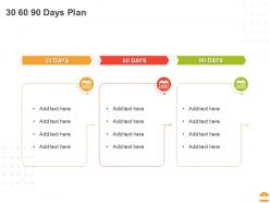 30 60 90 days plan c1329 ppt powerpoint presentation infographics