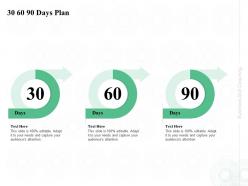 30 60 90 days plan capture m931 ppt powerpoint presentation show background