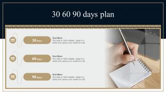30 60 90 Days Plan Comprehensive Guide On Mass Marketing Strategies To Grow Business Mkt Ss