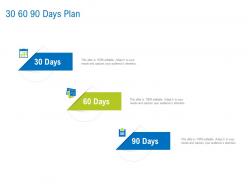 30 60 90 days plan editable capture ppt powerpoint presentation visuals