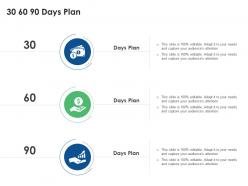 30 60 90 days plan eligibility criteria for pmp examination ppt powerpoint presentation diagram