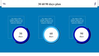 30 60 90 Days Plan Engineering Upkeep Proposal Ppt Powerpoint Introduction