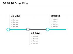 30 60 90 days plan f653 ppt powerpoint presentation styles infographics