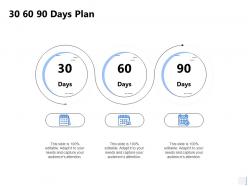 30 60 90 days plan f868 ppt powerpoint presentation file example
