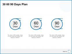 30 60 90 days plan f870 ppt powerpoint presentation gallery brochure