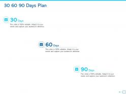 30 60 90 days plan f874 ppt powerpoint presentation diagram templates