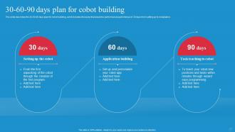 30 60 90 Days Plan For Cobot Building Empowering Workers With Cobots IT