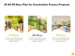 30 60 90 days plan for construction process proposal ppt powerpoint presentation show