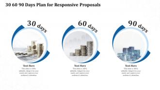 30 60 90 days plan for responsive proposals ppt powerpoint presentation slideshow