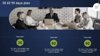 30 60 90 Days Plan Integrating Asset Tracking System To Enhance Operational Effectiveness