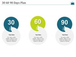 30 60 90 days plan intelligent cloud infrastructure