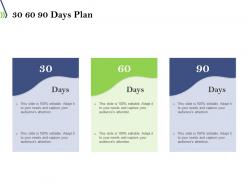 30 60 90 days plan introduction to dockers and containers ppt powerpoint presentation