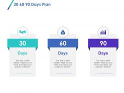 30 60 90 Days Plan L1332 Ppt Powerpoint Presentation Professional