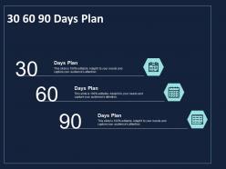30 60 90 days plan l1400 ppt powerpoint presentation layouts design templates