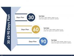 30 60 90 days plan l1922 ppt powerpoint presentation summary maker