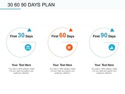 30 60 90 days plan l2203 ppt powerpoint presentation styles slides