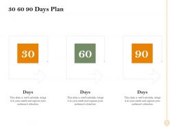 30 60 90 days plan m2462 ppt powerpoint presentation picture