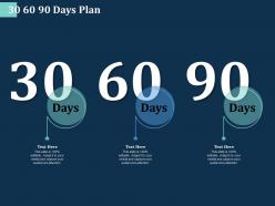 30 60 90 days plan m2733 ppt powerpoint presentation gallery introduction