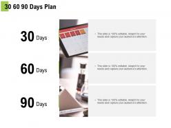 30 60 90 days plan management c1109 ppt powerpoint presentation portfolio design