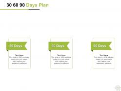 30 60 90 days plan management c1163 ppt powerpoint presentation styles