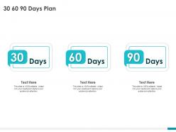 30 60 90 days plan management l1226 ppt powerpoint presentation slides