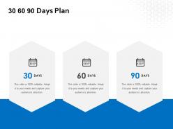 30 60 90 days plan management l649 ppt powerpoint presentation