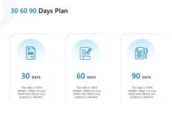 30 60 90 days plan management l921 ppt powerpoint presentation gallery