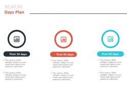 30 60 90 Days Plan Marketing L578 Ppt Powerpoint Presentation Graphics