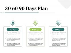 30 60 90 Days Plan N299 Powerpoint Presentation Graphic Images