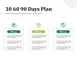 30 60 90 days plan n299 powerpoint presentation graphic images