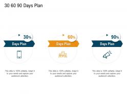 30 60 90 days plan n446 powerpoint presentation graphics tutorials