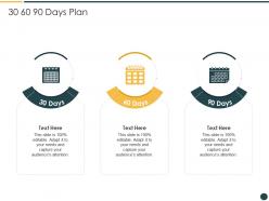 30 60 90 days plan pmp certification course it ppt sample