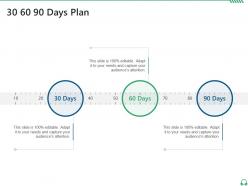 30 60 90 Days Plan PMP Certification Training Project Managers It Ppt Infographics Structure