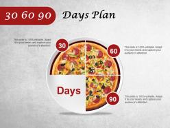 30 60 90 days plan ppt powerpoint presentation visual aids professional