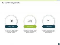30 60 90 Days Plan Project Management Professional Certification Program IT Ppt Outline