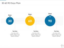 30 60 90 Days Plan Project Management Tools Ppt Information