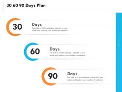 30 60 90 days plan r446 ppt powerpoint presentation diagram images