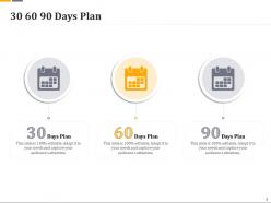 30 60 90 days plan r627 ppt powerpoint model
