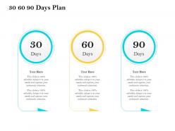 30 60 90 days plan r676 ppt powerpoint presentation infographics clipart