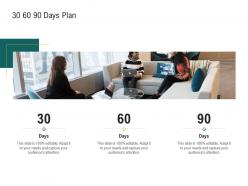 30 60 90 days plan r707 ppt powerpoint presentation pictures design ideas