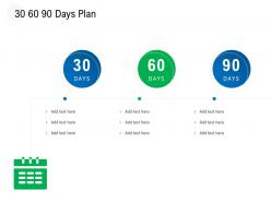 30 60 90 Days Plan Raise Government Debt Banking Institutions Ppt Topics