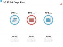 30 60 90 days plan revenue management tool