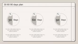 30 60 90 Days Plan Strategic Marketing Plan To Increase Strategic Marketing Plan To Increase