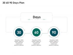 30 60 90 Days Plan Strategies Run New Franchisee Business Ppt Structure