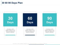 30 60 90 days plan timeline f885 ppt powerpoint presentation slides format ideas