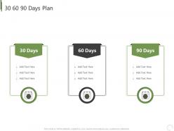 30 60 90 days plan tools professional scrum master it ppt layouts deck