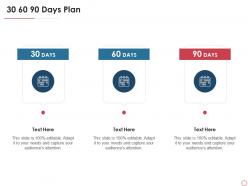 30 60 90 Days Plan Vendor Management Strategies Increase Procurement Efficiency Ppt Grid